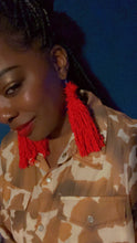 Load image into Gallery viewer, Razzle Dazzle Tassel Earrings