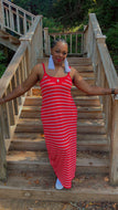 Striped Maxi Dress