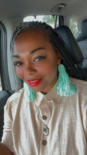 Load image into Gallery viewer, Razzle Dazzle Tassel Earrings
