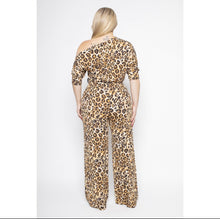 Load image into Gallery viewer, Mood Leopard Jumpsuit
