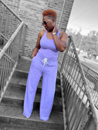 Wide Leg Joggers Set