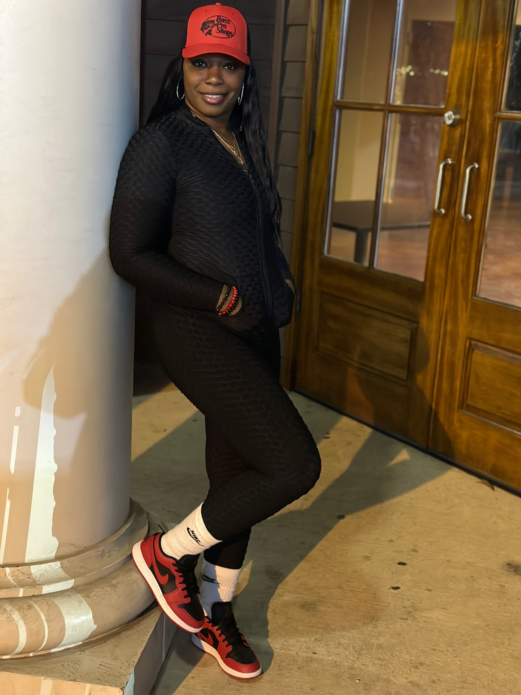 Black Track Suit
