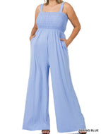 Plus-Summer Jumpsuit