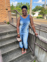 Load image into Gallery viewer, Sassy Denim Jumpsuit
